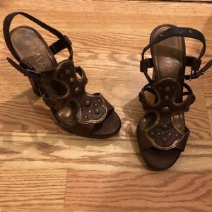 MIA Brown Shoes $40 Size 7